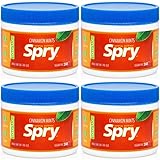 Spry Xylitol Natürliche Zimt Bonbons Zuckerfrei – Fördert die Mundgesundheit, regt den Speichelfluss an, bekämpft Mundgeruch, Nicht-GMO, Glutenfrei, 240 Stück (4 Packung)