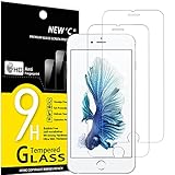 NEW'C 2 Stück für iPhone 6s Plus, iPhone 6 Plus für Panzerglas, Frei von Kratzern, 9H Härte, HD Displayschutzfolie, 0.33mm Ultra-klar, Ultrabeständig