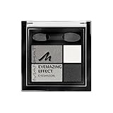 Manhattan Eyemazing Effect Eyeshadow – Schmink-Palette aus vier schimmernden Lidschatten-Farben für Smokey Eyes – Farbe Smokey Smile 109A , 5g