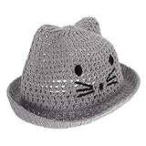 Healvian Faltbarer Bucket Hat aus Atmungsaktivem Grauem Sonnenhut mit UV Schutz für Strand Camping und Outdoor Aktivitäten Verstellbar für Kopfgröße