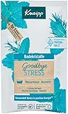 Kneipp Badekristalle Goodbye Stress, Rosmarin,Thermalsolesalz, Türkis, 60 g (1er Pack)