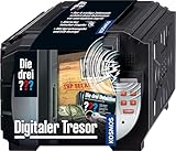 Kosmos Die DREI ??? Digitaler Tresor, Schütze Deine Geheimnisse mit einem Code und Sprachalarm, Detektiv Spielzeug Set für Kinder ab 8 Jahre, Mini Safe