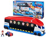 PAW PATROL, 10. Jubiläum, Teamfahrzeug Paw Patroller im aktualisierten Design, inkl. Ryder Figur und 1 Basis Fahrzeug, ab 3 Jahren