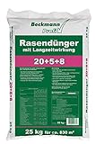 Beckmann Profi Rasendünger 20+5+8 mit Langzeitwirkung, 25 kg