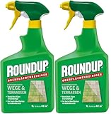 2 X 1L Roundup®Wege- & Terrassen Spray