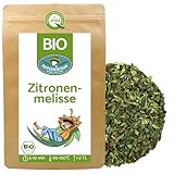 Bio Zitronenmelisse 500g - Melissentee - europäischer Anbau vom Familienbetrieb - lose und getrocknet - Melissa officinalis - PEPPERMINTMAN