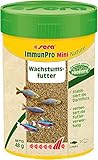 sera ImmunPro Mini Nature 100 ml | Probiotisches Wachstumsfutter für Zierfische bis 4 cm | Förderung von schnellem Wachstum & brillanter Farbausprägung| Ideal für Zucht & strahlende Fischgesundheit