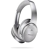 Bose QuietComfort 35 Wireless Headphones II Kabellose Noise-Cancelling-Kopfhörer mit Bluetooth im Over-Ear-Design mit Integriertem Mikrofon und Alexa-Sprachsteuerung, Silber Standard Headset Size