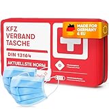 PURAHELP KFZ Verbandstasche nach aktueller Norm 2024 DIN 13164 (StVO konform) - Erste Hilfe Set Auto Verbandskasten Auto 2024