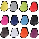 NETPROSHOP Pony Shetty Full Hartschalen Streichkappen Anatomisch Geformt, Groesse:Shetty, Farbe:Rot