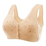 Angxiwan Damen Sale Angebote Damen Sport BH Yoga Atmungsaktiver Breiten Trägern Still-BH Push Up Schlaf BH für Damen Weich Top überkreuzter Rücken Sportbekleidu Minimizer-BHS