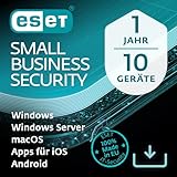 ESET Small Business Security | 10 Geräte | 1 Jahr | Virenschutz, sicheres Banking, sicheres Surfen, Password Manager, VPN, Secure Data, Safe Server | Aktivierungsschlüssel per E-Mail