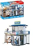 PLAYMOBIL | Action Heroes | Polizeiwache mit Fahndungsraum | Actionreiches Polizei-Spielzeug | Mit vielen spannenden Details | Für Kinder ab 4 Jahren | 71874