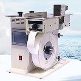 Etikettiermaschine, abziehbarer Etikettenapplikator mit Geschwindigkeits- und Längenanpassung für quadratische und runde transparente Etiketten