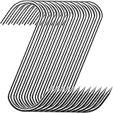 Teesea 5,1 Zoll Fleischhaken, 20 Stück 304 Edelstahl Metzgerhaken Räucherhaken, Aufhängen, Trocknen, Schlachten, Grillen, Jerky. (5,1 Zoll)