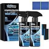 High Protection Fast Coated Car Nano Spray, High Protection Fast Coated Car Nano Kratzer Spray, 2024 New Car Nano Kratzer Spray, Polish Auto Kratzerentferne (2 Stück- B)