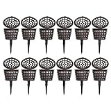 Aumotop 50-teilige Robuste Pflanz-Düngebox aus Kunststoff für Topfpflanzen, Hausbalkone, Garten, mit Hochwertigem Düngerkorb, Sukkulenten, Bonsai-Set