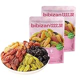 Lunaeturn Bunte Rosinen 108g × 2 Beutel – Getrocknete Trauben in Verschiedenen Farben | Für Müsli Backen & Dessert Reich an Ballaststoffen & Antioxidantien