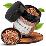 asiastreetfood Szechuan Pfeffer 20g – Original aus Szechuan – Asiatischer Pfeffer mit warmer Gewürz- & Zitrusnote – Roter Szechuan Pfeffer für asiatische Wokgerichte – Ganze Szechuan Pfefferkörner