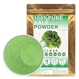 100% Natural Pure Kale Powder 100g/3.52oz 羽衣甘蓝粉 Natürliche Lebensmittelfärbung, ideal für Backen, Säfte, Smoothies, Shakes und Getränke, Grünkohltee und Grüngetränk Mix |