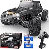 Gzsbaby Ferngesteuertes Auto 1/16 RC Car 4WD mit 40 km/h Hochgeschwindigkeits,2 Akku Lange Laufzeit,2,4 GHz Fernbedienung Geländewagen Outdoor Indoor Fahrzeug für Jungen Erwachsene, Kinder