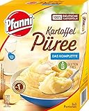 Pfanni Kartoffelpüree mit entrahmter Milch Komplett, 3 x 3 Portionen, 3 x 94.5g