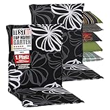 Beo Niedriglehner M125 Boston NL Saumauflage für Niedriglehner, Circa 48 x 98 cm, 5 cm Dick, schwarz