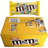 M & M Peanut Standard Beutel (45g x 24 x 1 Packung)