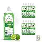 Frosch Limette Spülmittel 750 ml, 10er Pack (10 x 750 ml) und Celexqua Reinigungsratgeber