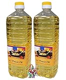 yoaxia ® - 2er Pack - [ 2x 1000ml ] Erdnussöl / Arachide Olie / Peanut Oil + ein kleiner Glücksanhänger gratis