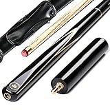 AONETIGER Billard Queue Eschenholz 145 cm 3 Teilig Spitzen 9.7mm Mit Zubehör Verlängerung Tasche/Koffer Set Zu Wählen Profi Snooker Pool Cue Sticks