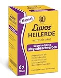Luvos Heilerde extrafein akut - mild wirkendes Arzneimittel bei säurebedingten Magenbeschwerden. Lindert Völlegefühl, Übelkeit und Magenschmerzen, befreit von Magendruck, saurem Aufstoßen, 60 Kapseln