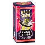 TRENDHAUS 957757 Magic Show Nr. 15 [ Karten Tricks ], Verblüffende Zaubertricks für Kinder ab 6 Jahren, Inkl. Online-Videos