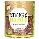 tegut… Bio zum kleinen Preis Sticks + Brezeln, 300 g