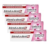 4x Blend a dent Complete Haftcreme Neutral für Voll- und Teilprothesen, 47g