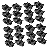 Gadpiparty 24 Stück Teiliges mit Hoher Belastbarkeit Vielseitig Einsetzbar für Gartenzaun und Spanndraht Installieren Tragbar und Stabil für Zuverlässige Spannung