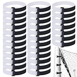 Fußball Tornetz Halterungen - Stützbefestigungen für Torpfosten,50 Stück Stabile Sportgurte Für Kinder Spielplatz Outdoor Training