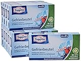 Toppits Gefrierbeutel 2 Liter Transparent, 35 Stück