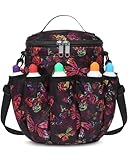 Bingo-Taschen mit Taschen für Bingo, Dauber, Dabber, Dobber, Punkte, Bingo-Tasche für Damen, Damen, Bingo, Casino, Spielzubehör, Bingo-Dauber-Tasche für Bingo-Liebhaber, Spieler, Juego de Loteria,