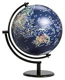 ATMRC Globus LED-Weltkugel for Kinder und Erwachsene, leicht zu lesende, pädagogische, leuchtende Kugellampe mit Eisenständer, Weltkugeln for Lernen Klassenzimmer