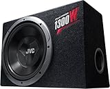 JVC CS-BW 120 Auto-Subwoofer, Schwarz, CS-BW120