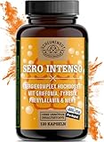 SERO INTENSO® Energie-Motivation-Fokus Kapseln -WICHTIG: Laborgeprüfte +Natürliche Wirkung (keine Chemie) mit Griffonia, L-Thyrosin, Chrom, Phenylalanin, Vitamin B12 I SCHEUNENGUT®