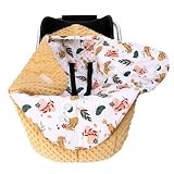 Einschlagdecke Babyschale für Winter Neugeborene Baby Baumwolle Winter Decke Baby Pucksack Universal Fußsack für Kinderwagen Autositz, Warm Wickeldecke Babygeschenk für Jungen Mädchen (Pornografische)