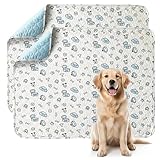 Waschbar Haustier-Urinunterlage, 2 Stück Wiederverwendbare Welpenunterlagen Matte für Hunde, Schnell Absorbierend Puppy Pads für Hunde, Katzen, Meerschweinchen, 45x60 cm