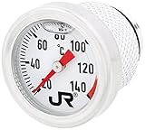 Customacces TE0005J Öltemperatur-Direktmesser für Suzuki C800 Intruder, Royal Enfield, Benelli & Keeway