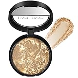 BUTBU 2-in-1 Puder Make-Up, Anti-Age Pflege Kissen, Wasserfest und mattierend mit hoher Deckkraft, Feuchtigkeitsspendende Cushion Foundation, für Dunkle Haut(05)