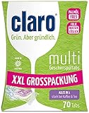 claro Multi All-in-1 Geschirrspül-Tabs - 70 Stück Öko-Spülmaschinen-Tabs - phosphatfrei & vegan - wasserlösliche Folie