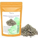 1Kg Gehackte Salbeiblätter - Salbeitee - Altas Salbei - Officinale Salbei Tee - Intensives Aroma & Geschmack - 100% natürlich, rein und ohne Zusatzstoffe | Top Qualität - TazarinLtd