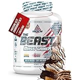 AS American Suplement Mass Gainer | reich an Kohlenhydraten und Proteinen | hilft bei der Gewichtszunahme | erhöht die Muskelmasse | enthält Kreatin-Monohydrat (2 kg (1 Pack), Cookies & Cream)