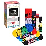 Happy Socks Limitiertes Disney-Geschenkset (XDNY09-0200, US, Numeric, 10, 13, Regular, Regular), Mehrfarbig, 10-13